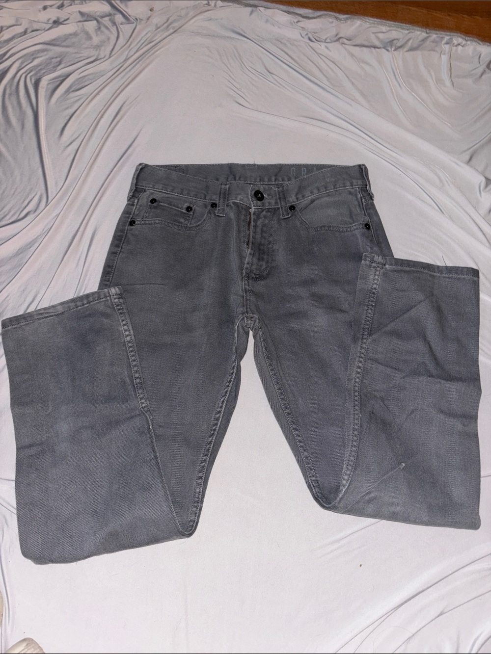 BULLHEAD Men's Gray Straight Jeans 
SIZE 30x30